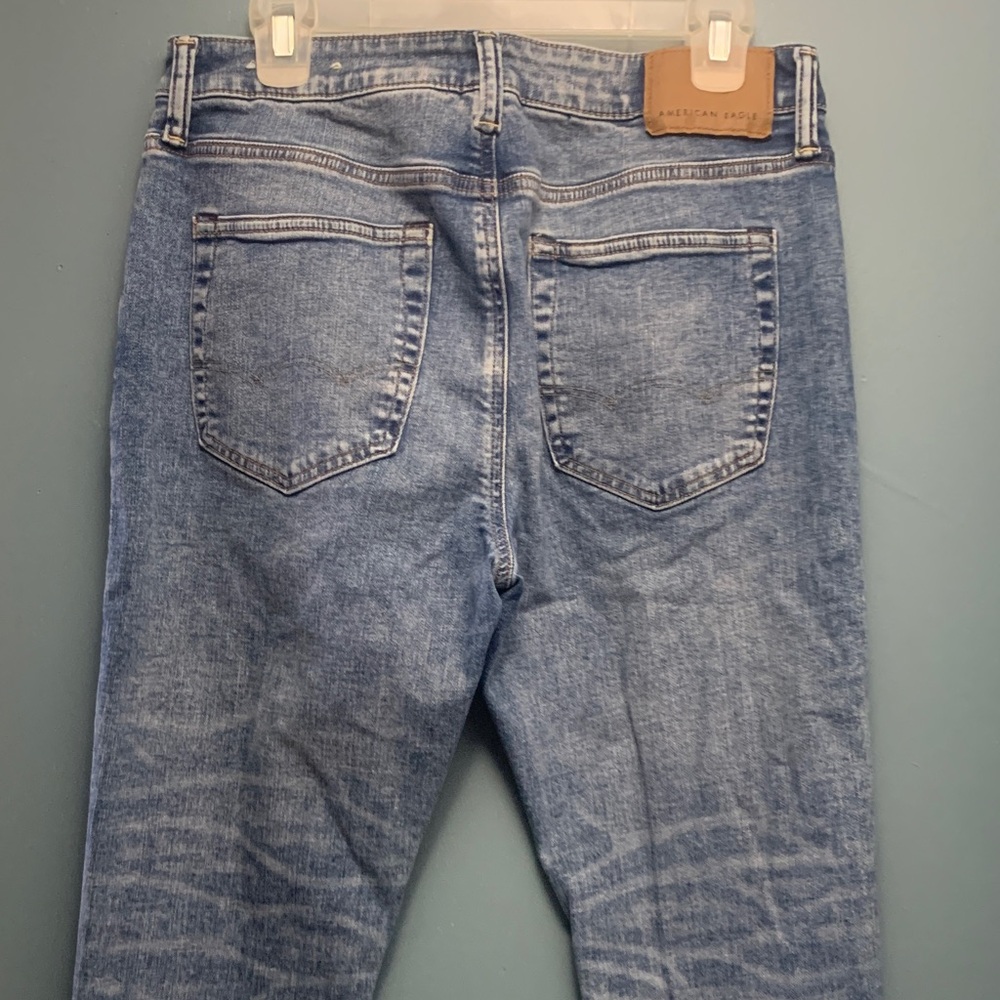 American Eagle Outfitters Men's Light Blue Jeans - Picture 4 of 7
